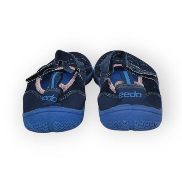 Speedo Blue Water Shoes Size Large 9-10 Athleisure Surfing Boating Activewear - Picture 4 of 8